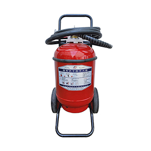 25kg trolley dry powder fire extinguisher MFZ ABC25
