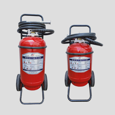 trolley dry powder fire extinguisher